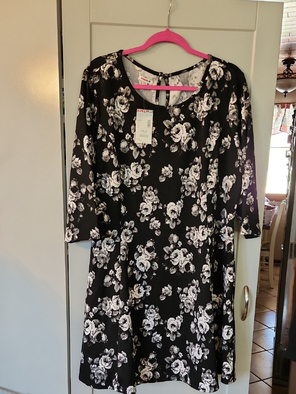 Bongo Plus Rose Dress